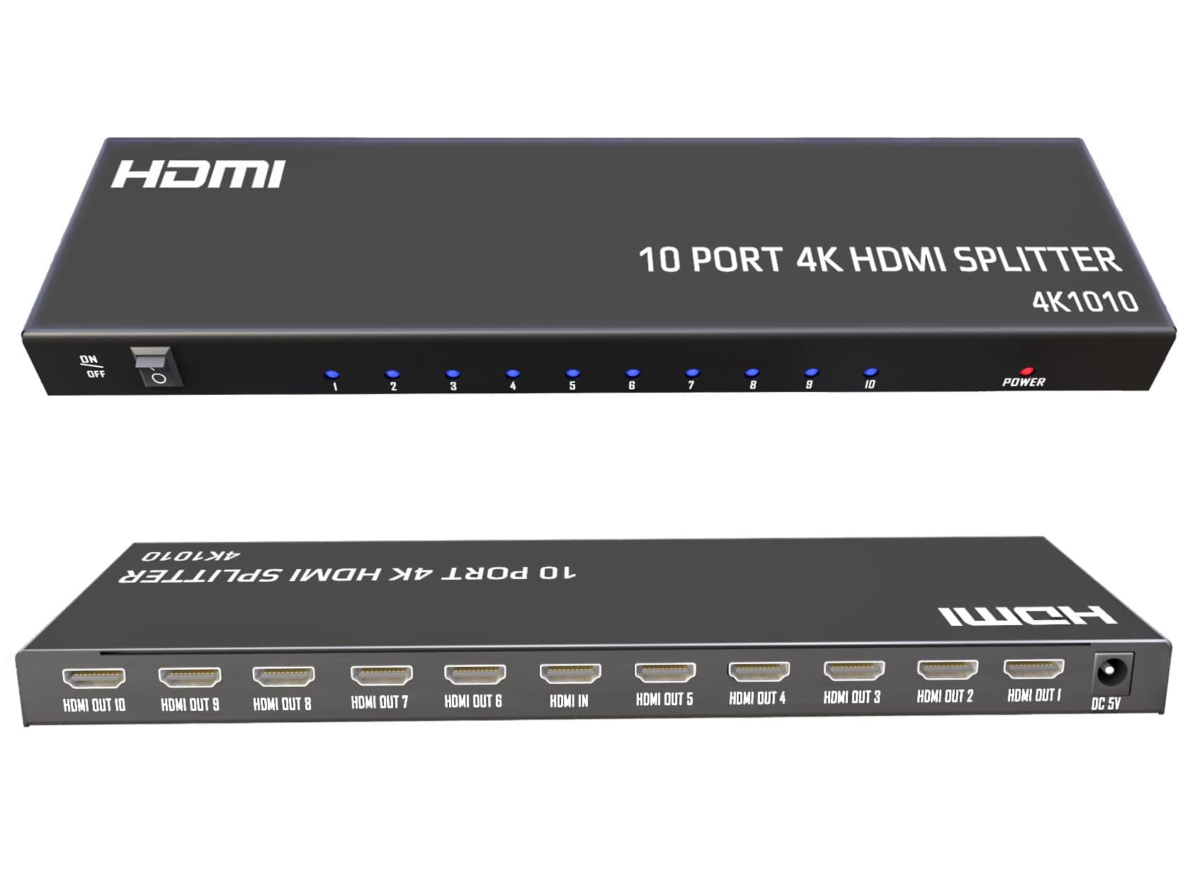 HDMI Splitter 4K 10-Port