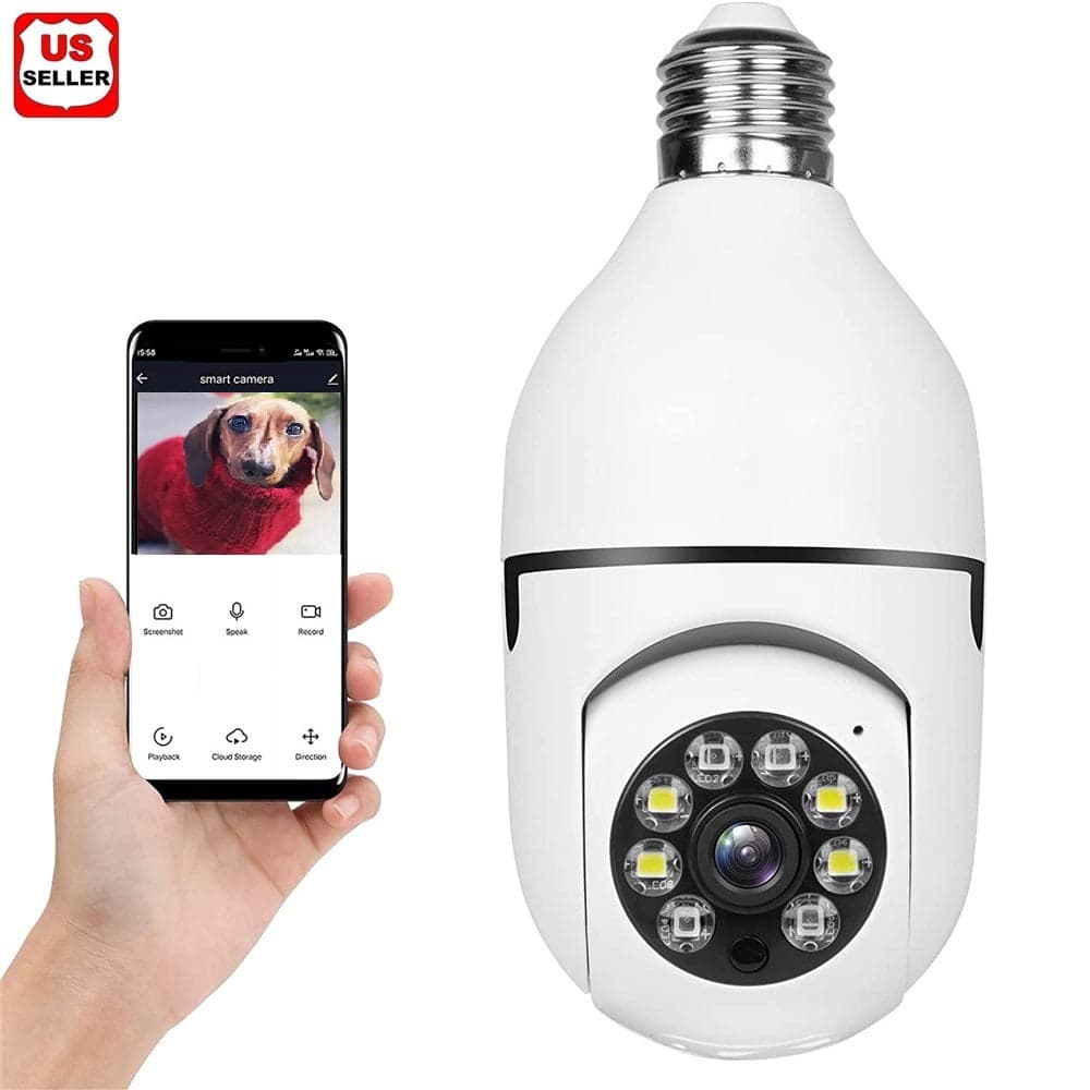 Smart camera E27pro full HD 1080 360°